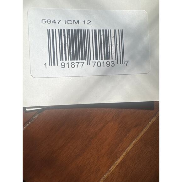 Mac Duggal Sequined High Neck Cap Sleeve A Line Gown Ice Blue Multi Size 12 NWT - Picture 11 of 13